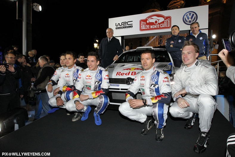 Volkswagen Polo R WRC - prezentacja zespołu i auta w Monte Carlo