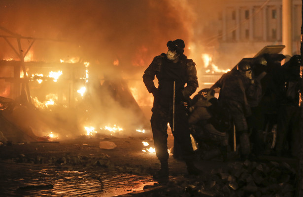 Gorąco na Ukrainie. W Kijowie zajęto budynki poczty, radia, telewizji