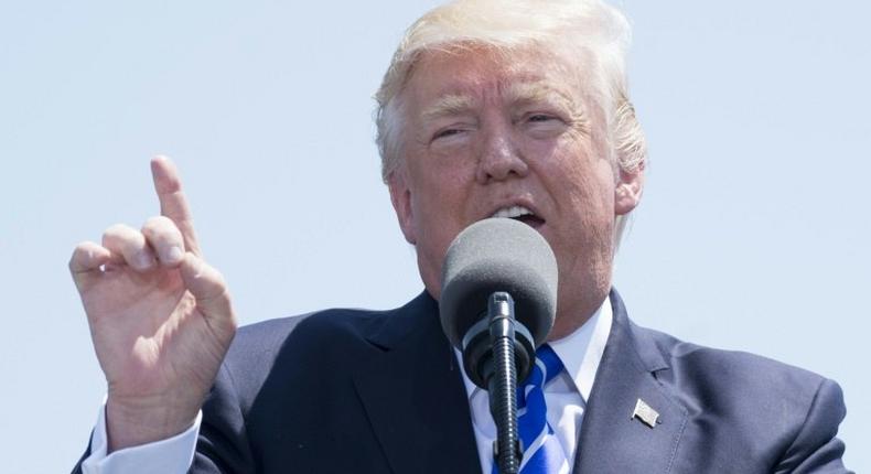 US President Donald Trump vented his frustration at being treated 'unfairly' during a commencement address at the US Coast Guard Academy