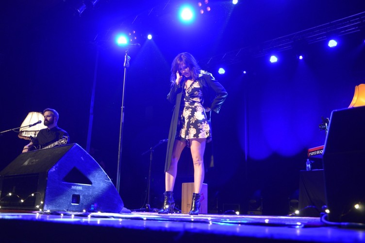 Natalie Imbruglia zagrała w warszawskim klubie Stodoła, 26 kwietnia 2017 roku.