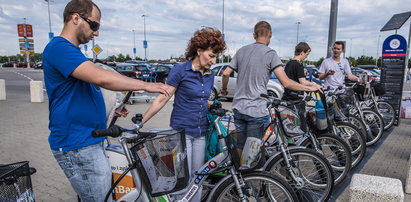 Rower miejski wyjechał z centrum Łodzi