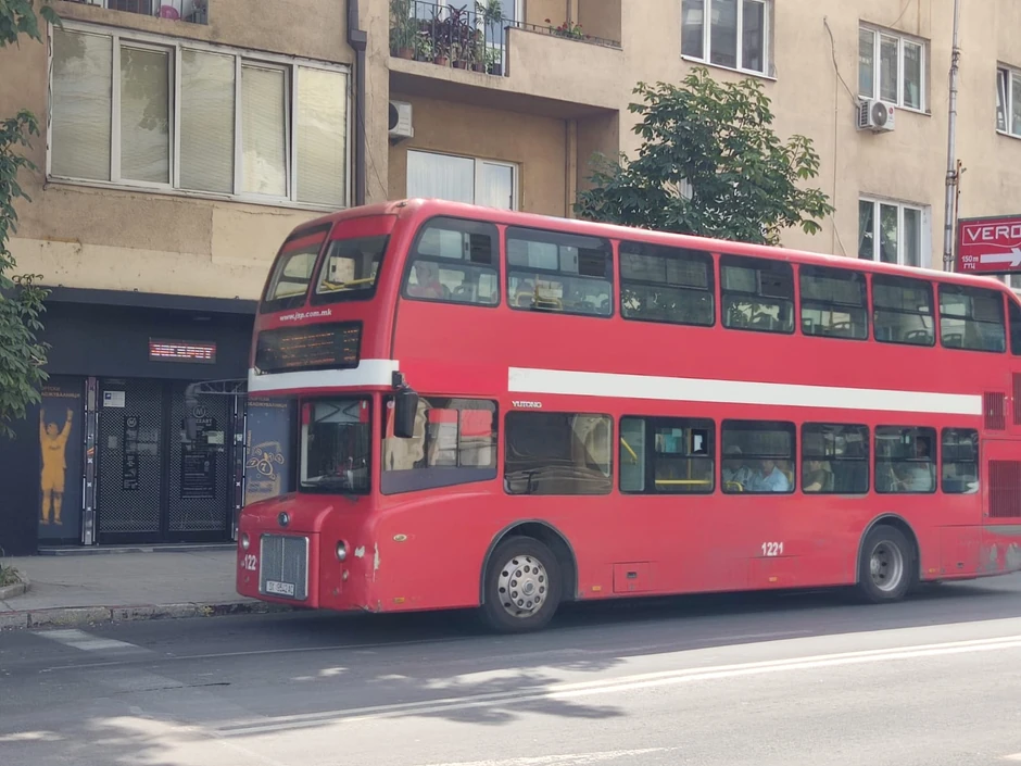 Skoplje - autobusi na sprat