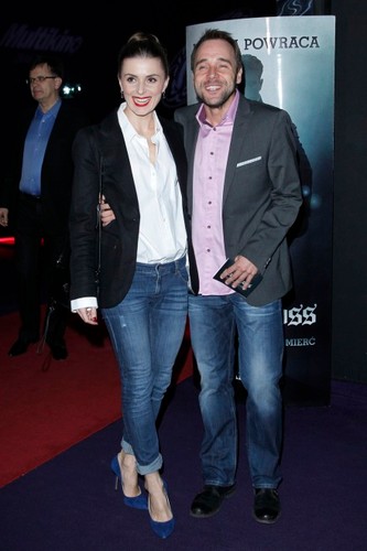 Halina Młynkova i Łukasz Nowicki