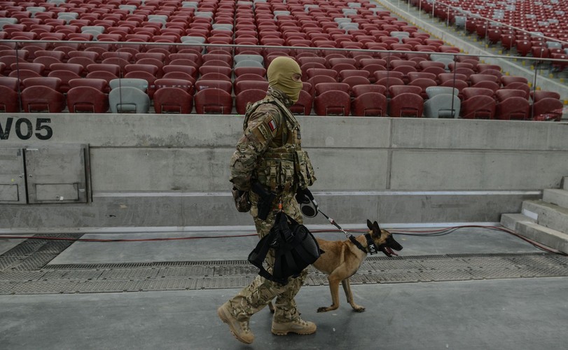 Pokaz wyszkolenia Oddziału Specjalnego Żandarmerii Wojskowej