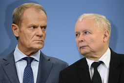 Jarosław Kaczyński i Donald Tusk