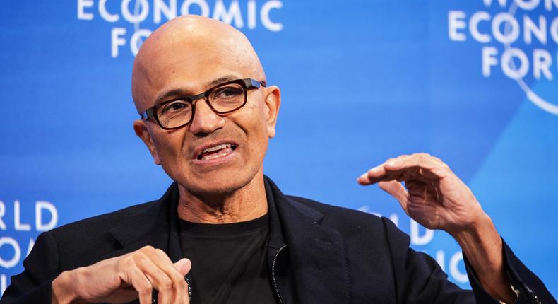 Microsoft CEO Satya Nadella spoke at the 2024 Fast Company Innovation Panel.picture alliance/Getty Images