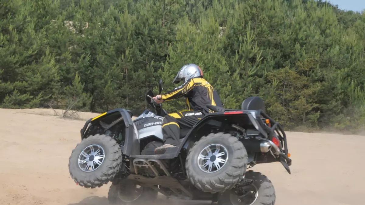 Prównanie mocnych quadów - Can-am Outlander 800R Max LTD kontra Can-am Outlander 800R