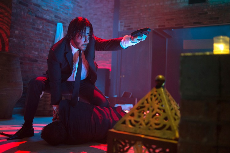 Keanu Reeves jako John Wick