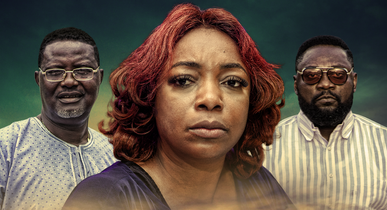 Two of Nigeria's biggest names in Nollywood, Bimbo Akintola and Antar Laniyan team up together to give a very superb performance in the movie 'Last Request.' [MosesOlufemi]