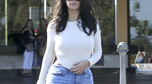 Kim Kardashian w obcisłych dżinsach