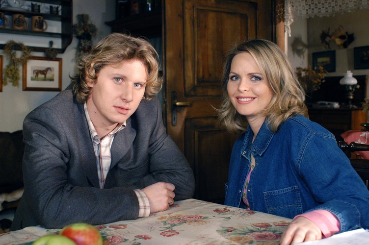 Andrzej Nejman i Magdalena Stużyńska-Brauer w 'Złotopolskich'