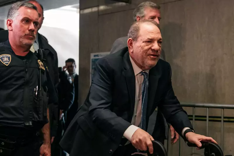 Weinstein podczas ogłoszenia pierwszego wyroku, 24 lutego 2020 r. / Getty Images