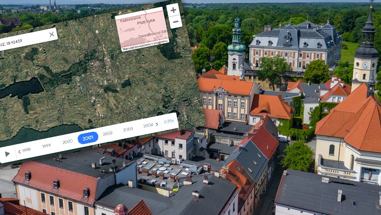 Pszczyna (fot. Google Earth)