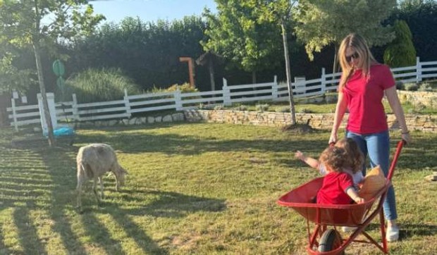 Milica Đurđević Stamenkovski sa sinovima