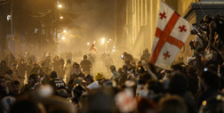 Napięta sytuacja w Gruzji. Brutalny atak na demonstrantów