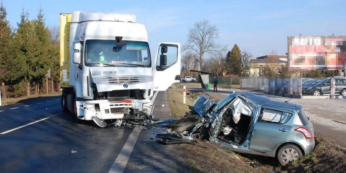 Tragiczny wypadek w Lubelskiem. Zginął policjant