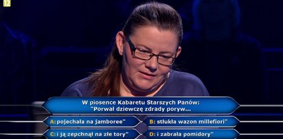 „Milionerzy” – lekarka ze Świdnika odpadła na pytaniu o piosenkę z Kabaretu Starszych Panów