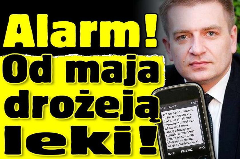 Alarm! Od maja drożeją leki!