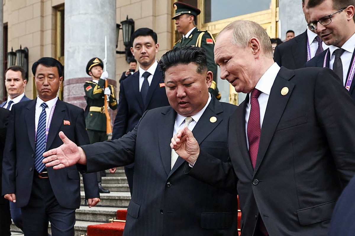 Putin i Kim spotkali się w Pekinie. "Będę gotowy zrobić wszystko, by pomóc Rosji"