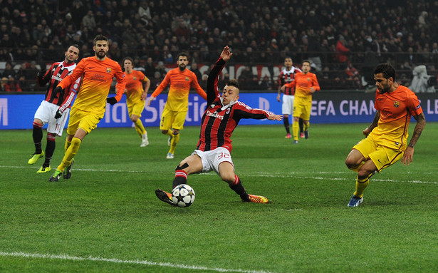 Liga Mistrzów: AC Milan znalazł sposób na Barcelonę. WIDEO