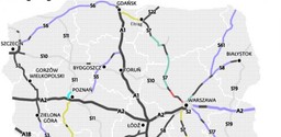 Mapa rządowego planu drogowego do 2015 roku. Które trasy nie powstaną?