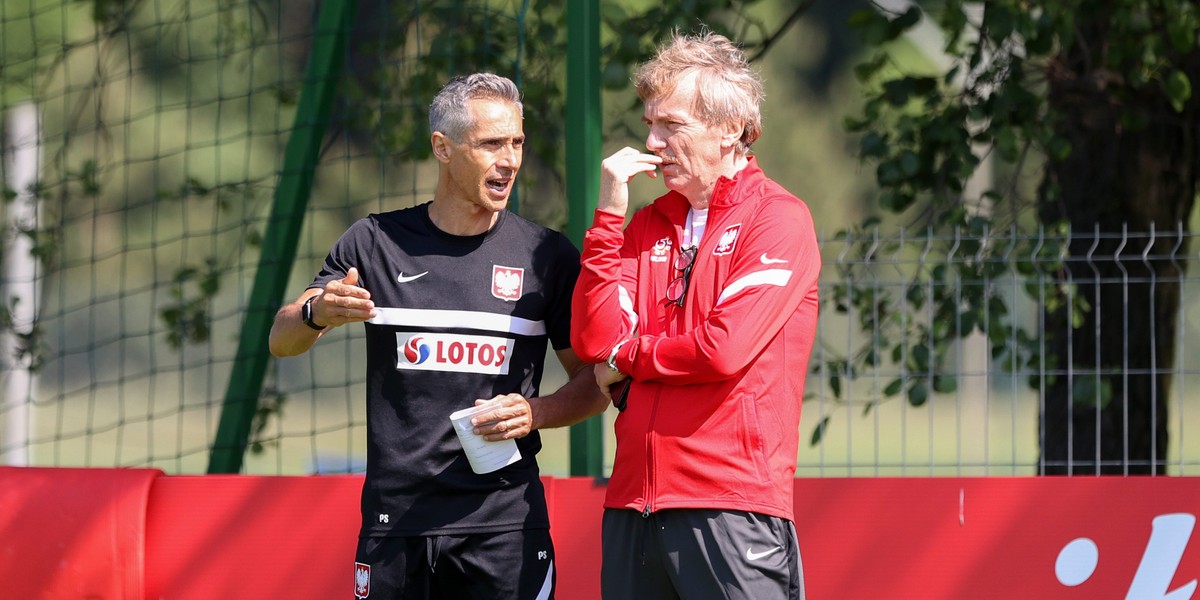 Zbigniew Boniek i Paulo Sousa