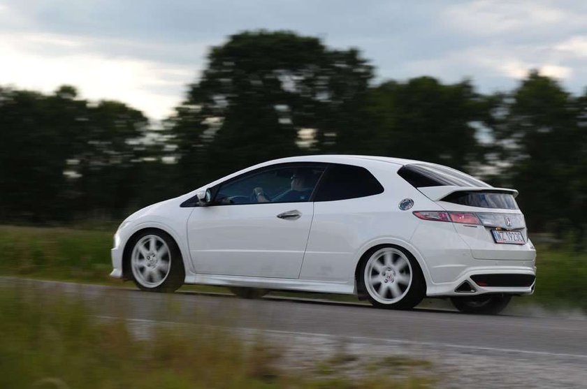 Honda Civic Type-R, Honda Civic, samochód, auto,