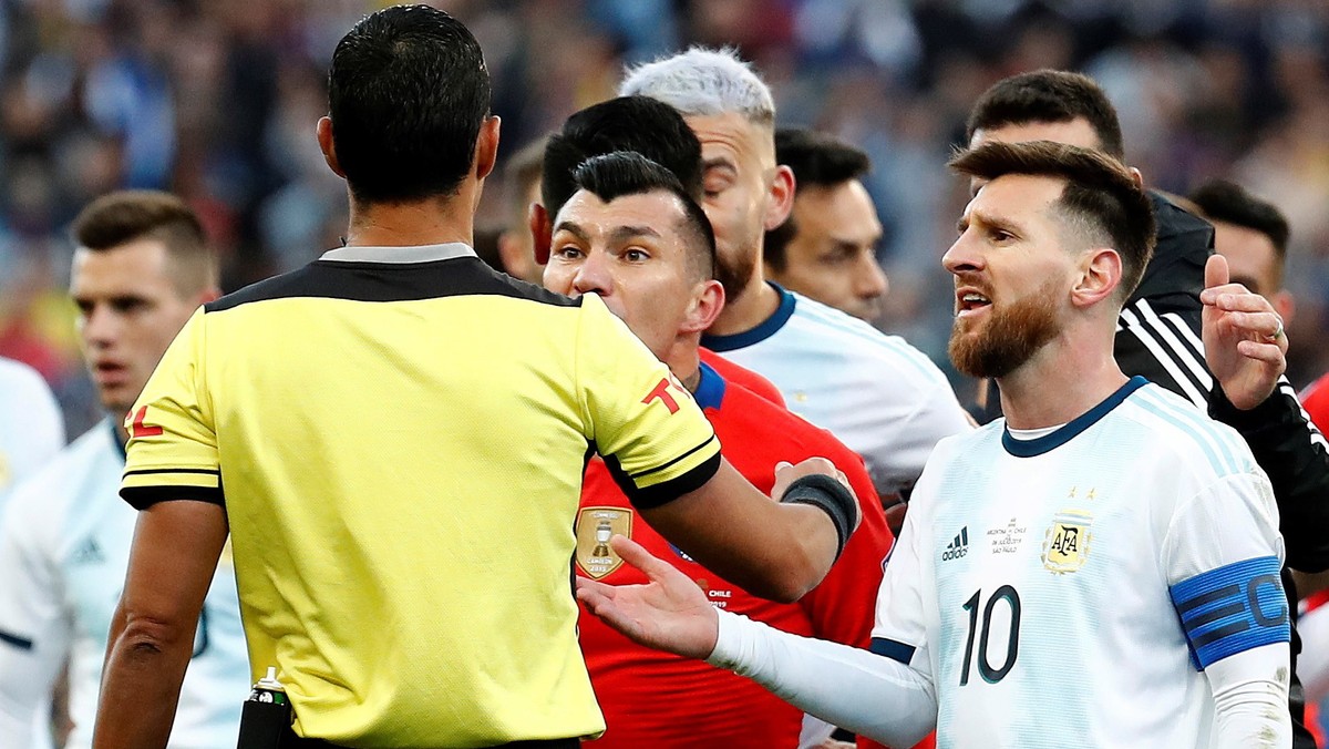 Copa America 2019: Lionel Messi otrzymał czerwoną kartkę. Uzasadnienie decyzji sędziego