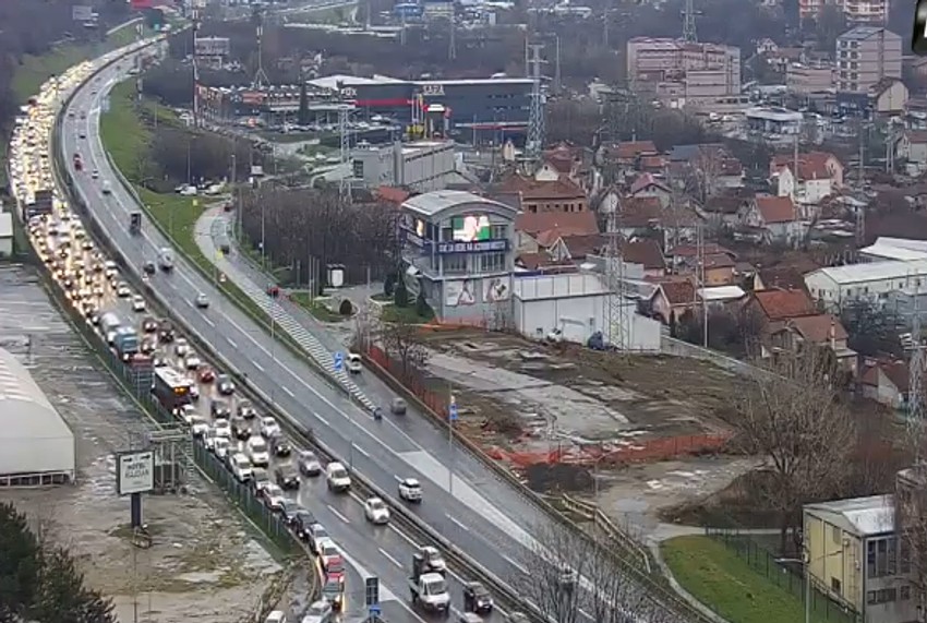 Gužve su i na autoputu