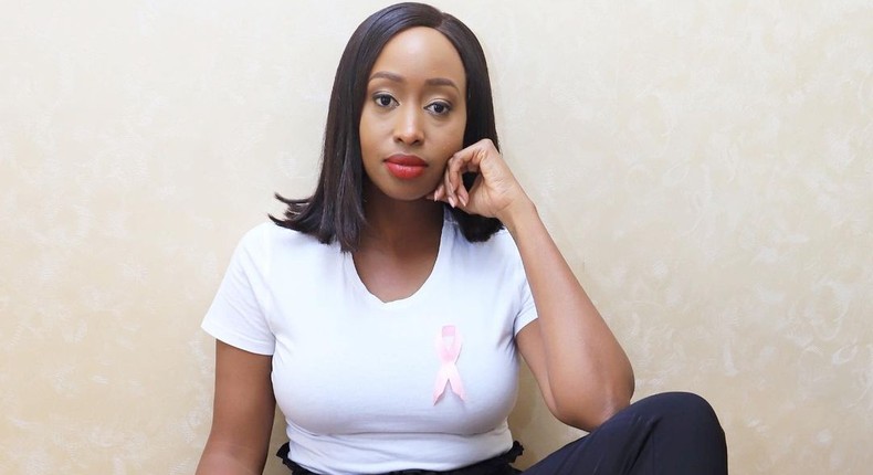 Media personality Janet Mbugua 