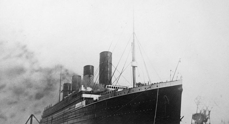 The Titanic.Roger Viollet/Getty Images
