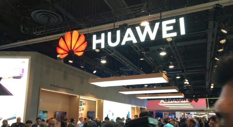 The United States and Canada are pledging a fair proceeding for the detained chief financial officer of Chinese telecom giant Huawei, whose booth is seen here at the Consumer Electronics Show 2019 in Las Vegas