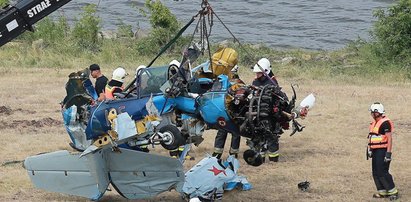 Wypadek na pikniku lotniczym w Płocku. Z Wisły wyłowiono ciało pilota. ZDJĘCIA