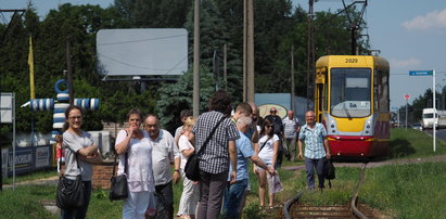 Awarie MPK Łódź. Tory wyginają się od upału