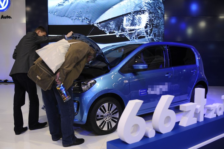 Elektryczny volkswagen e-up!