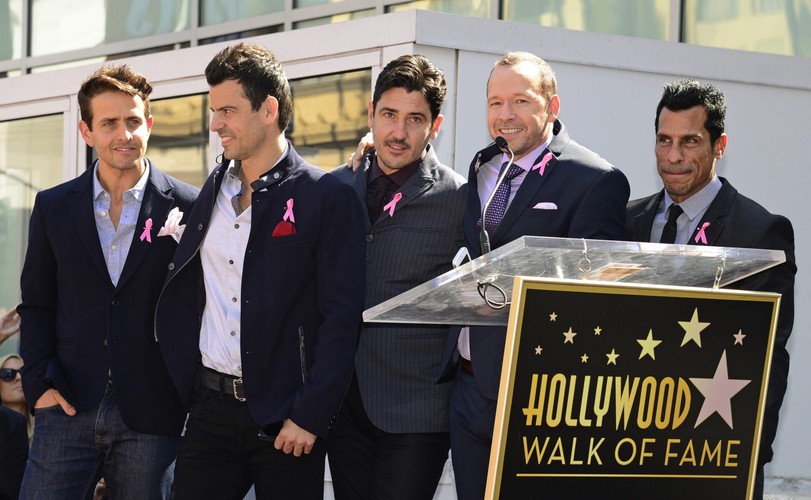 New Kids on the Block uhonorowani gwiazdą na Hollywood Walk of Fame