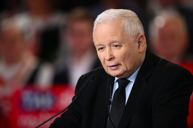 Prezes PiS Jarosław Kaczyński