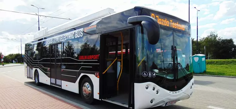Elektryczne autobusy Ursus na Trakcie Królewskim