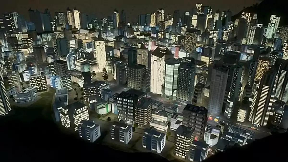 Nocne miasta wyglądają przepięknie w Cities Skylines: After Dark
