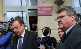 Wąsik i Kamiński przesłuchani pod zarzutem naruszenia zakazu pełnienia funkcji