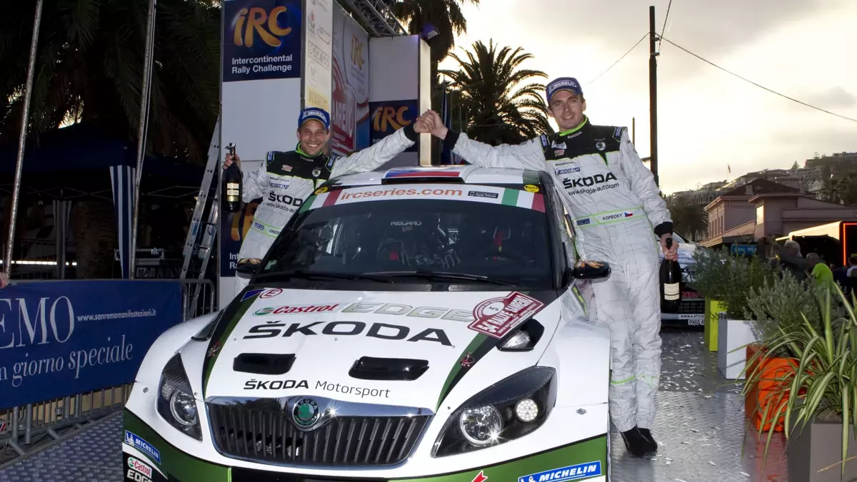 Skoda Motorsport mistrzem IRC w kategorii producentów