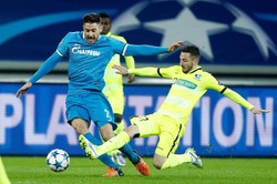 Liga Mistrzów: KAA Gent - Zenita St. Petersburg 2:1. WIDEO