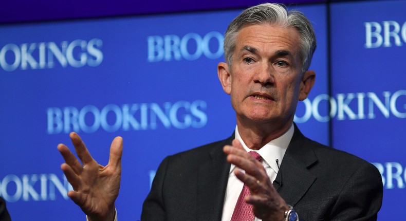 Federal Reserve Governor Jerome Powell delivers remarks during a conference at the Brookings Institution in Washington.Reuters/Carlos Barria