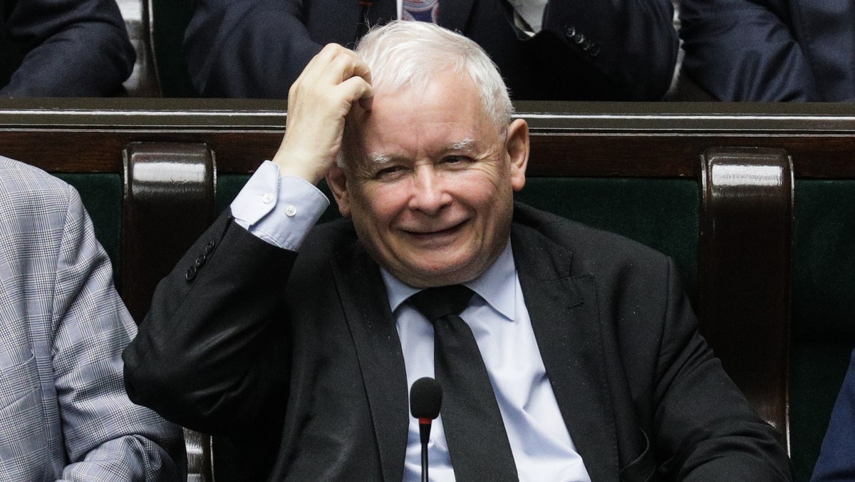 Jarosław Kaczyński w Sejmie