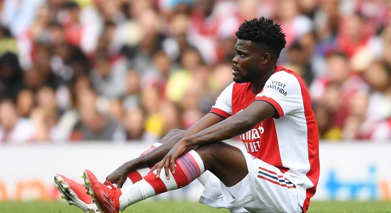 Arsenal vs Manchester City: Thomas Partey ruled out due to injury