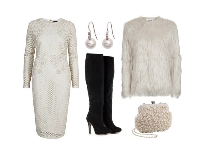 Zima w bieli i czerni. STYLIZACJE