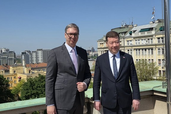 "POSEBNA ZAHVALNOST ZA RAZUMEVANJE SITUACIJE NA KiM" Vučić se sastao sa predsednikom parlamenta Češke