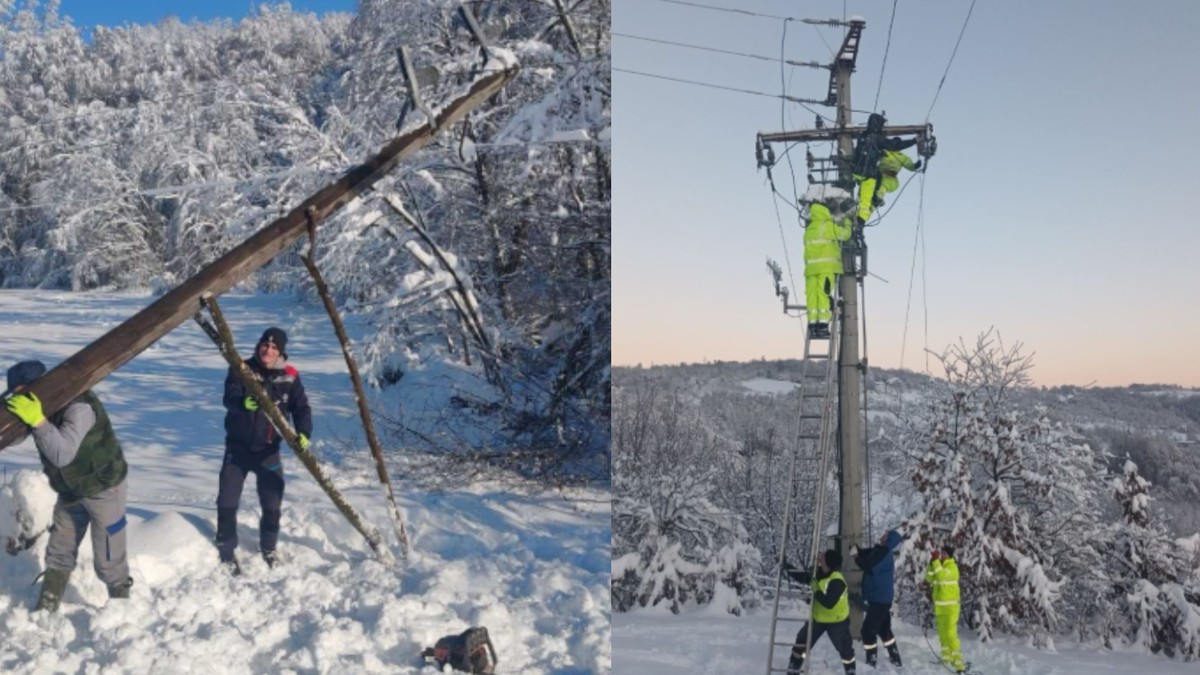 Monteri EDS na terenu