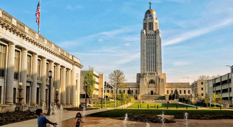 Lincoln, Nebraska, is among the best cities for homebuyers in the US.Getty Images