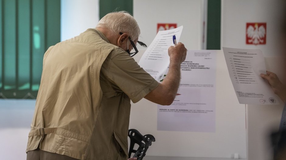 Wybory prezydenckie - głosowanie w Warszawie